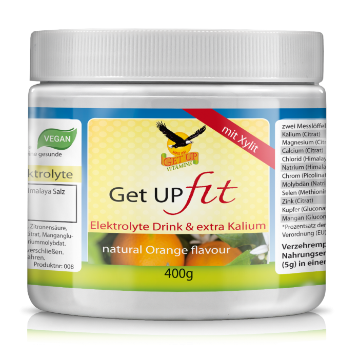 Elektrolyte Trinkpulver Get UP Fit hier bestellen