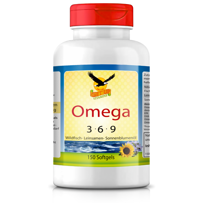 Omega 3-6-9 Fettsäuren von GetUP bestellen Omega 3-6-9 Fettsäuren von GetUP bestellen
