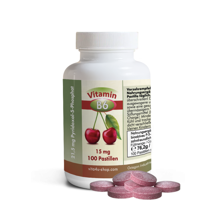 Vitamin B6 Kirschpastillen Vitamin B6 Kirschpastillen