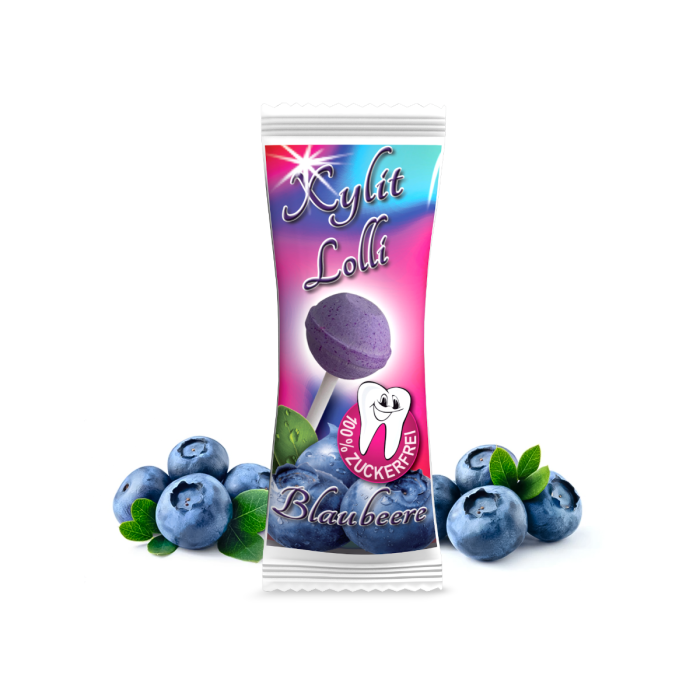 Xylit Lolli BLAUBEERE bestellen Xylit Lolli BLAUBEERE bestellen