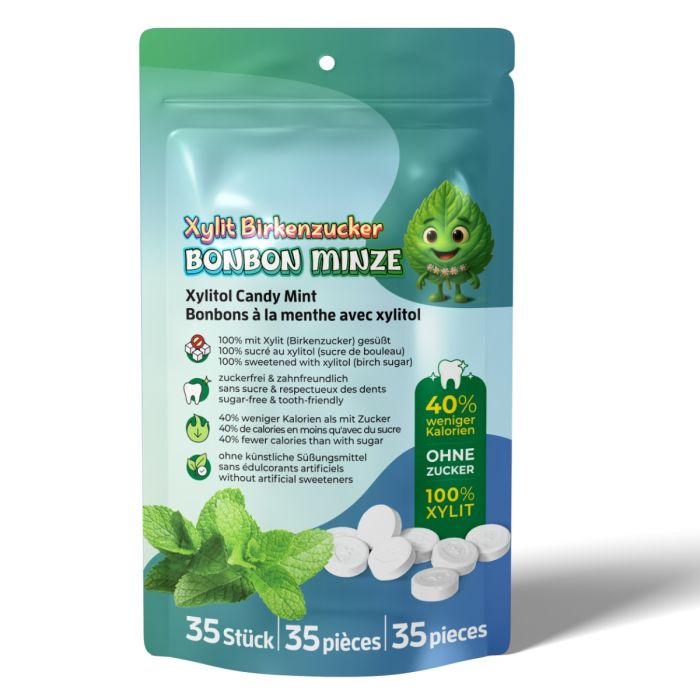  Birkenzucker Bonbons Minz hier bestellen | Xylit Bonbon Minze