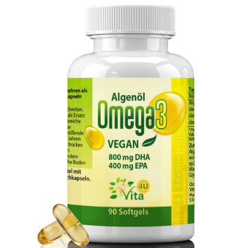 Omega-3-Algenöl vegan von GetUP 500mg bestellen