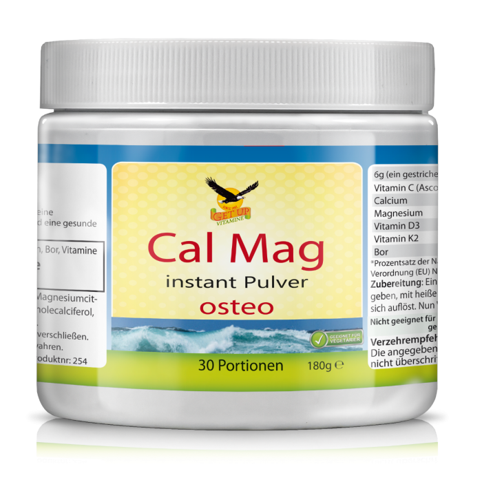 Cal-Mag Instant OSTEO Trinkpulver, 180g Dose