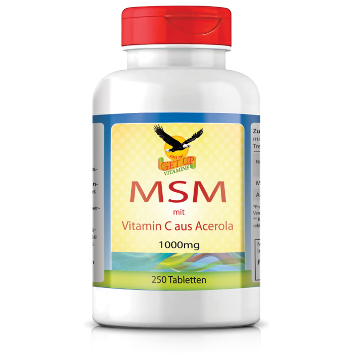 MSM Tabletten 1000 mg von GetUP hier bestellen MSM Tabletten 1000 mg von GetUP hier bestellen